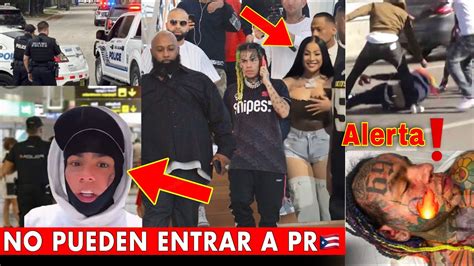 Un Lio Feo Yailin Y Tekashi No Pueden Entrar A Puero Rico Por Anuel