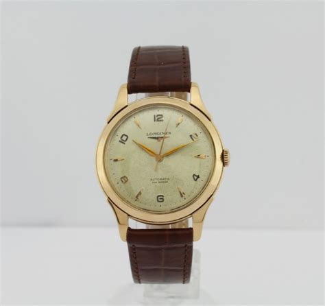 LONGINES VINTAGE AUTOMATIC 18K GOLD Corello