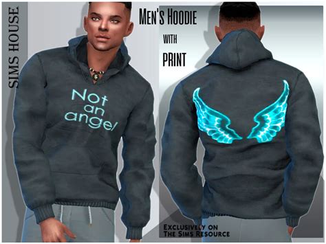 Sims 4 Men’s Hoodie with print | The Sims Book