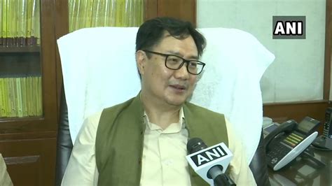 Kiren Rijiju Takes Charge Of Law Ministry रविशंकर प्रसाद की जगह कानून