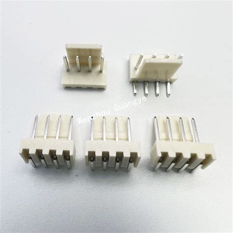 2510 4aw 4 Pin 2 5mm Straight Angle Male Terminal Connector Buy 2510 Connector 4 Pin Wafer 180