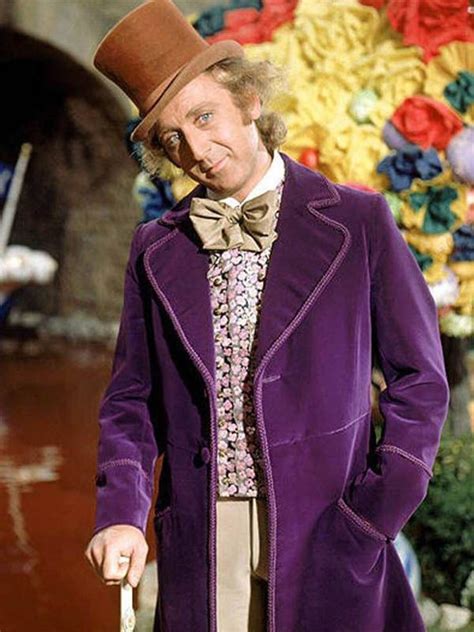 Willy Wonka & the Chocolate Factory Purple Coat | Purple coat, Warm ...