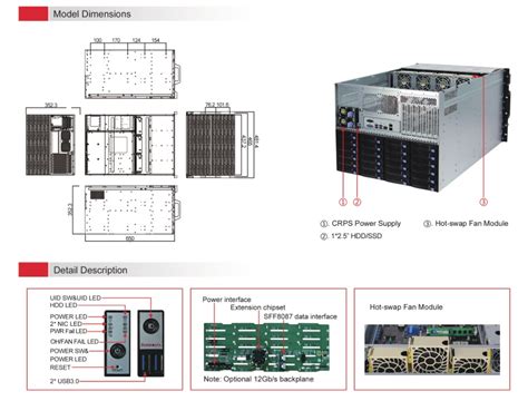U Hdd Hot Swap Plot Server Huge File Data Storage Cloud Server With X Srl F Motherboard