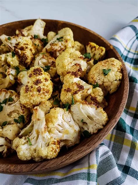 Air Fryer Cauliflower So Easy Hint Of Healthy