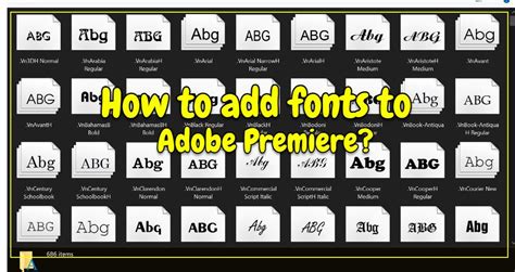 How To Add Fonts To Adobe Premiere Easy Steps Renee Robyn