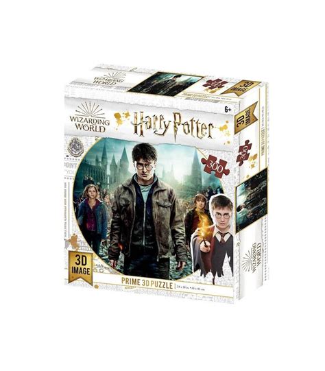 Puzzle Lenticular Harry Hermione Y Ron Piezas De Redstring