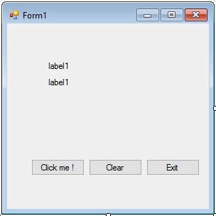 Foxlearn Windows Forms Form Load And Button Click Event In C