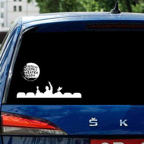 Mst3k Car Decal Mystery Science Theater 3000 Car Decal Etsy