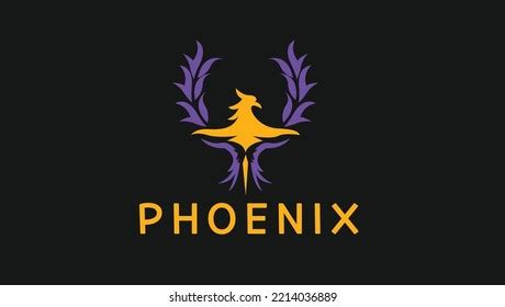 Phoenix Modern Professional Combination Mark Logo Stock Vector (Royalty ...