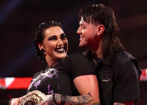 Watch Dominik Mysterio Romantically Blows A Kiss To Rhea Ripleys