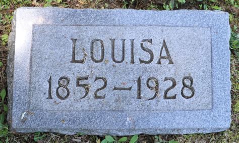 Louisa Johnson Bolton Homenaje De Find A Grave