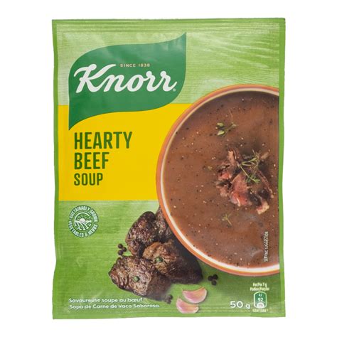 Expired Knorr Hearty Beef Soup 50g — Aubergine Foods