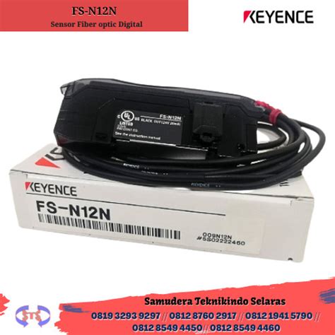 Jual Keyence Fs N N Sensor Fiber Optic Digital Kab Bekasi Toko