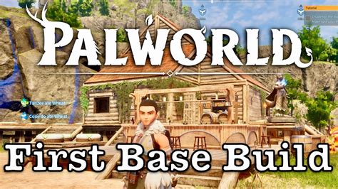 PALWORLD First Base Build Speed Build Video YouTube