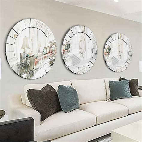 Thiết kế living room decorative mirrors với gương trang trí phòng khách