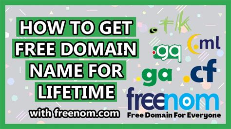 How To Get Free Domain Name For Lifetime With Freenom Tk Gq Ml