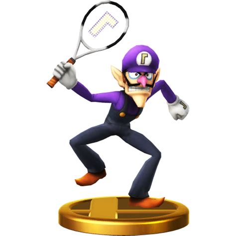 Archivotrofeo Waluigi Ssb4 Wii Upng Smashpedia Fandom Powered