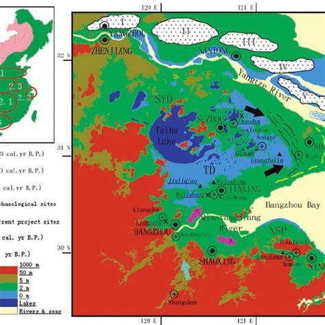 Synthesized Environmental History Of The Southern Yangtze Delta