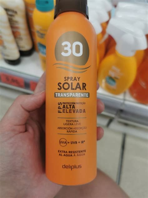 Deliplus Spray Solar Transparente SPF 30 INCI Beauty