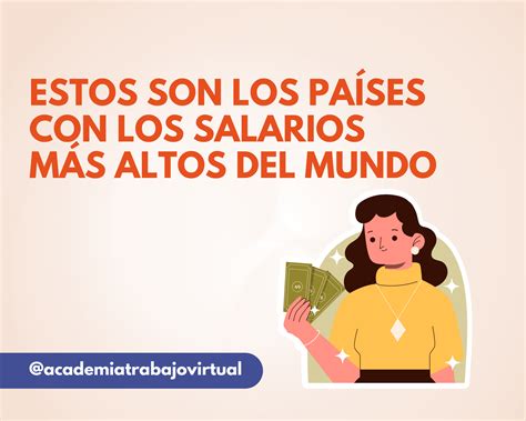 Estos son los países con los salarios más altos del mundo Academia de