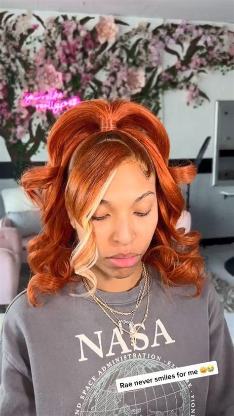 Half Up Half Down QuickWeave With Bangs Video Quick Weave