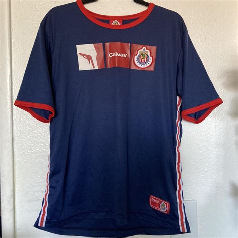 Chivas De Guadalajara Soccer Jersey Made In Mexico Depop