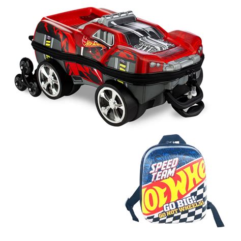 KIT Maxtoy Diplomata Original Escolar Ou Viagem Hot Wheels