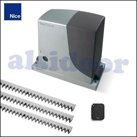 Comprar KIT Motor Corredera Nice ROBUS Puerta De Hasta 400 600 1000 Kg