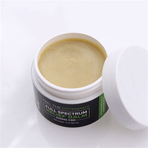 Full Spectrum CBD Pain Balm Whole Plant Relief 500mg CBD