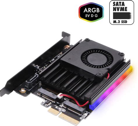 Amazon Ezdiy Fab Dual M Adapter For Sata And Pcie Nvme Ssd With V