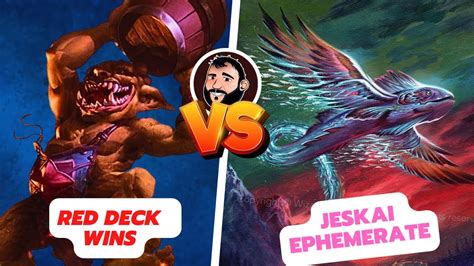 Red Deck Wins Vs Jeskai Ephemerate Gameplay Mtg Pauper F Sico Youtube