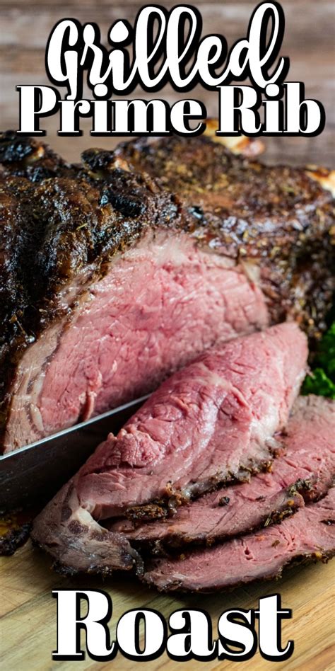 Grilled Prime Rib Roast Artofit