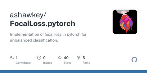 Github Ashawkey Focalloss Pytorch Implementation Of Focal Loss In