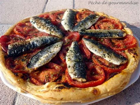 Tarte fine aux tomates et aux filet de sardines fraîches Recette Ptitchef