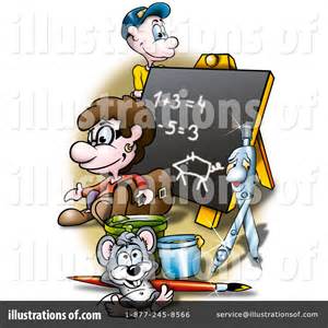 Education Clipart #1065589 - Illustration by dero