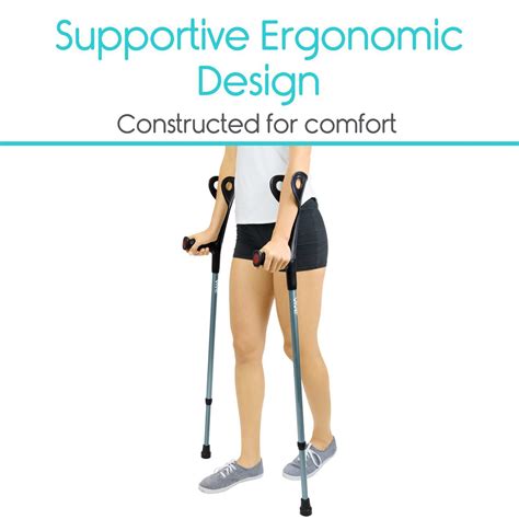 Vive Forearm Crutches Anchor Home Medical