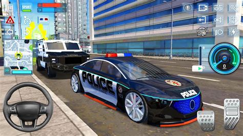 Mercedes Benz EQS Extreme Polis Arabası Police Sim 2020 Android