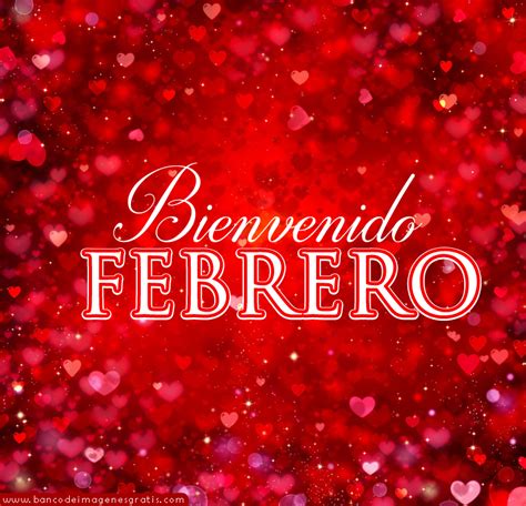 Banco de Imágenes Gratis Bienvenido Febrero Mes del Amor 12 Postales