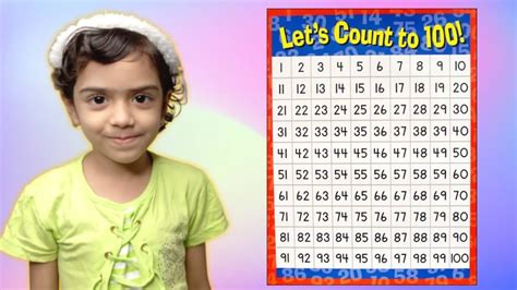 Count To 1 100 Learn Counting Number Song 1 100 One To Hundred