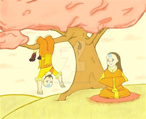 Meditating Aangs Parents By Khlionwlfrdr On Deviantart