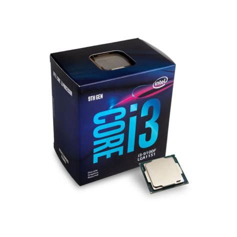 CPU INTEL I3 9100F BOX - watanimall
