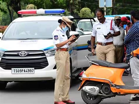 Telangana (TS) Traffic E-Challan: Last day to avail 90% discount on pending challans | Telangana ...