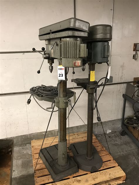 Jet Drill Press 12 Speed 205 Swing Model Or 2501f Serial 800165