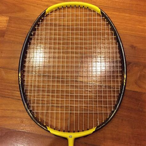 Apacs N Force String With Yonex Bg Ti Lbs Sports Equipment