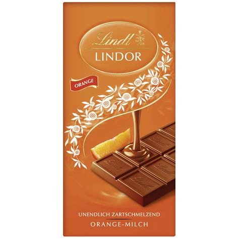 Lindt Lindor Orange Vollmilch Tafel G Online Kaufen Im World Of