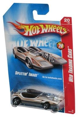 Hot Wheels Web Trading Cars 20 24 2007 White Splittin Image Car 096 196 EBay