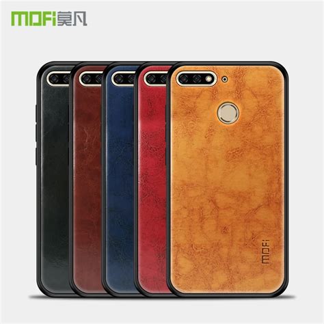 Mofi Pu Leather Tpu Pc Case For Huawei Honor A Pro Cover Phone