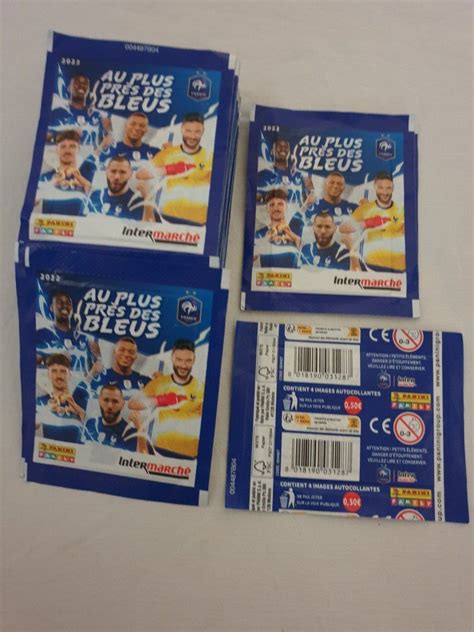 Panini Family au plus près des bleus Intermarché 2022 stickercollection