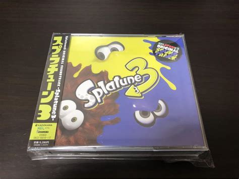 Splatoon 3 Original Soundtrack Splatune Nintendo Switch Game Music Cd