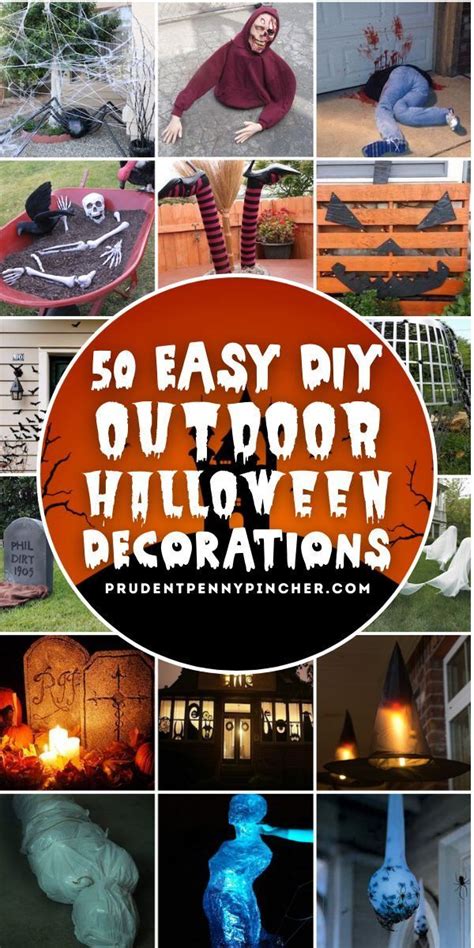 50 Cheap And Easy Diy Outdoor Halloween Decorations Video Video In